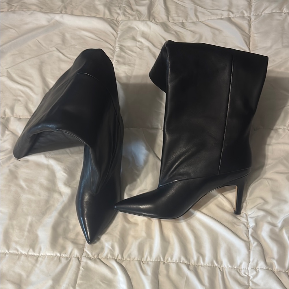 Marc Fisher Black Gentle Dress Boot